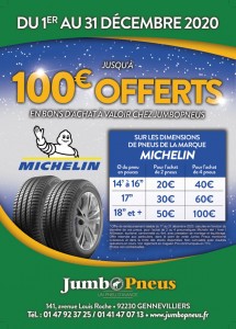Promotion Pneu Michelin